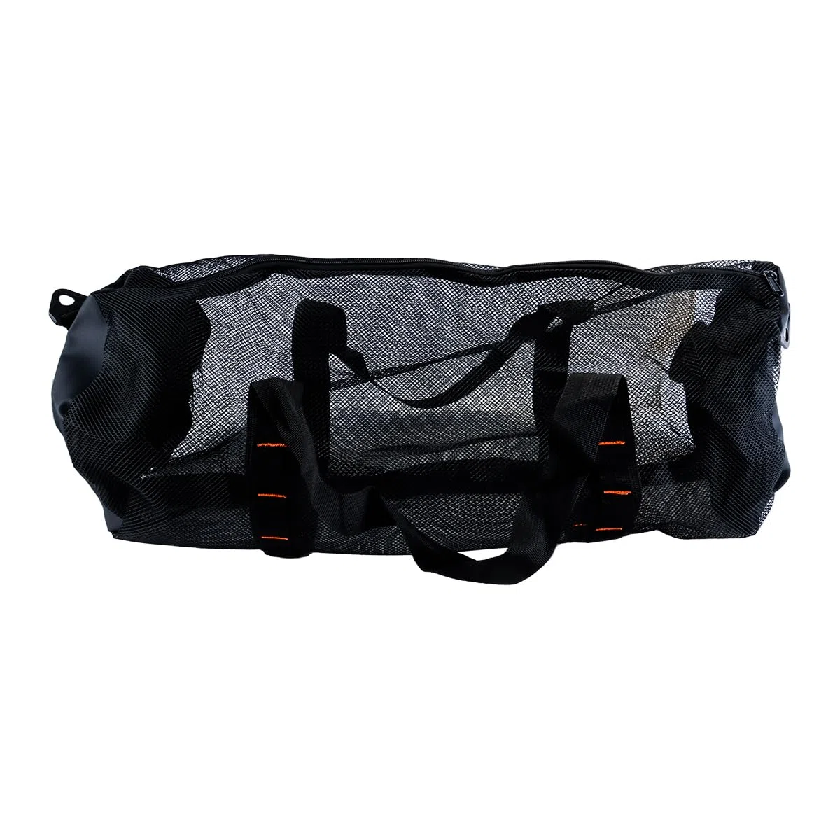 Bolsa de playa de malla plegable extragrande con correa de hombro ajustable para buceo y snorkel.