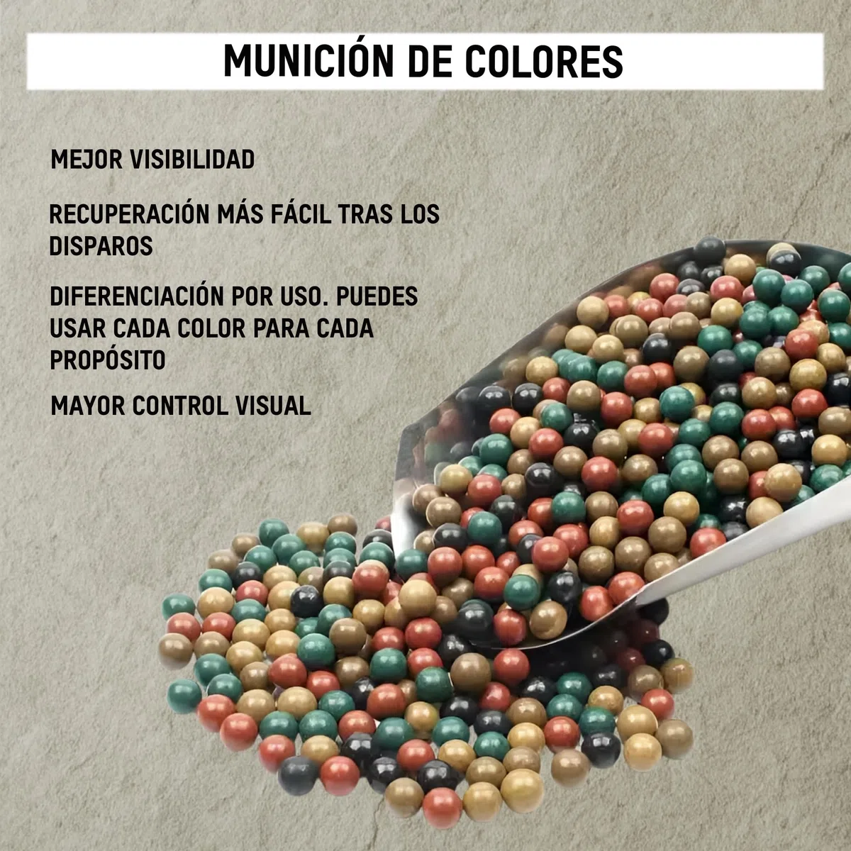 Bolas de Barro para Tirachinas - Munición de Arcilla de 9MM
