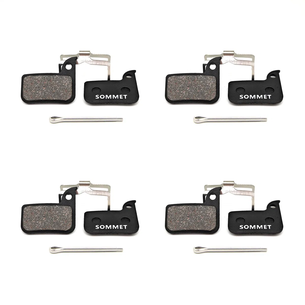 4 Pares SOMMET Pastillas Freno Disco Semi-metálico para SRAM HRD Rival Red Force S700