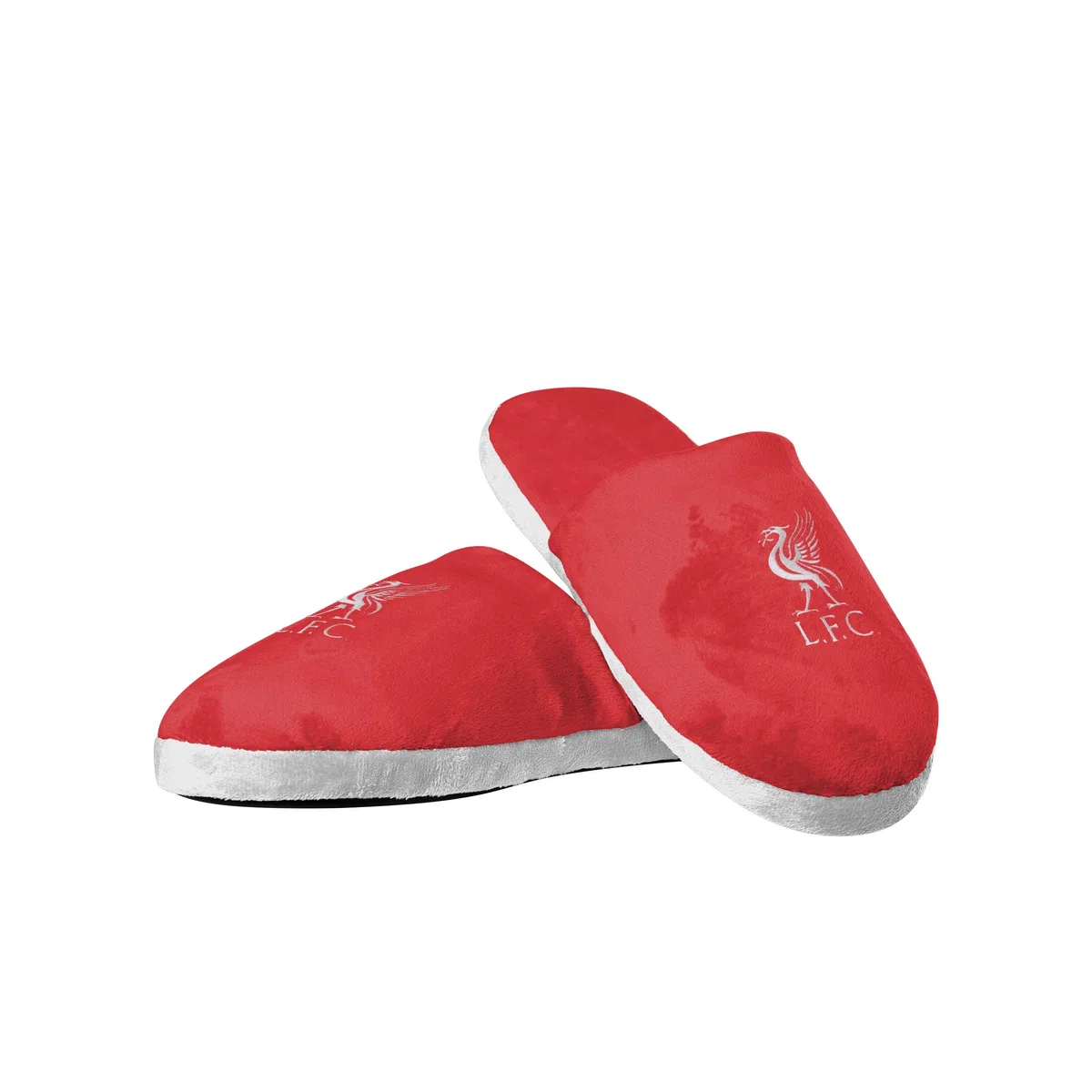 FOCO Pantuflas de fútbol con licencia oficial de Split Color Slide