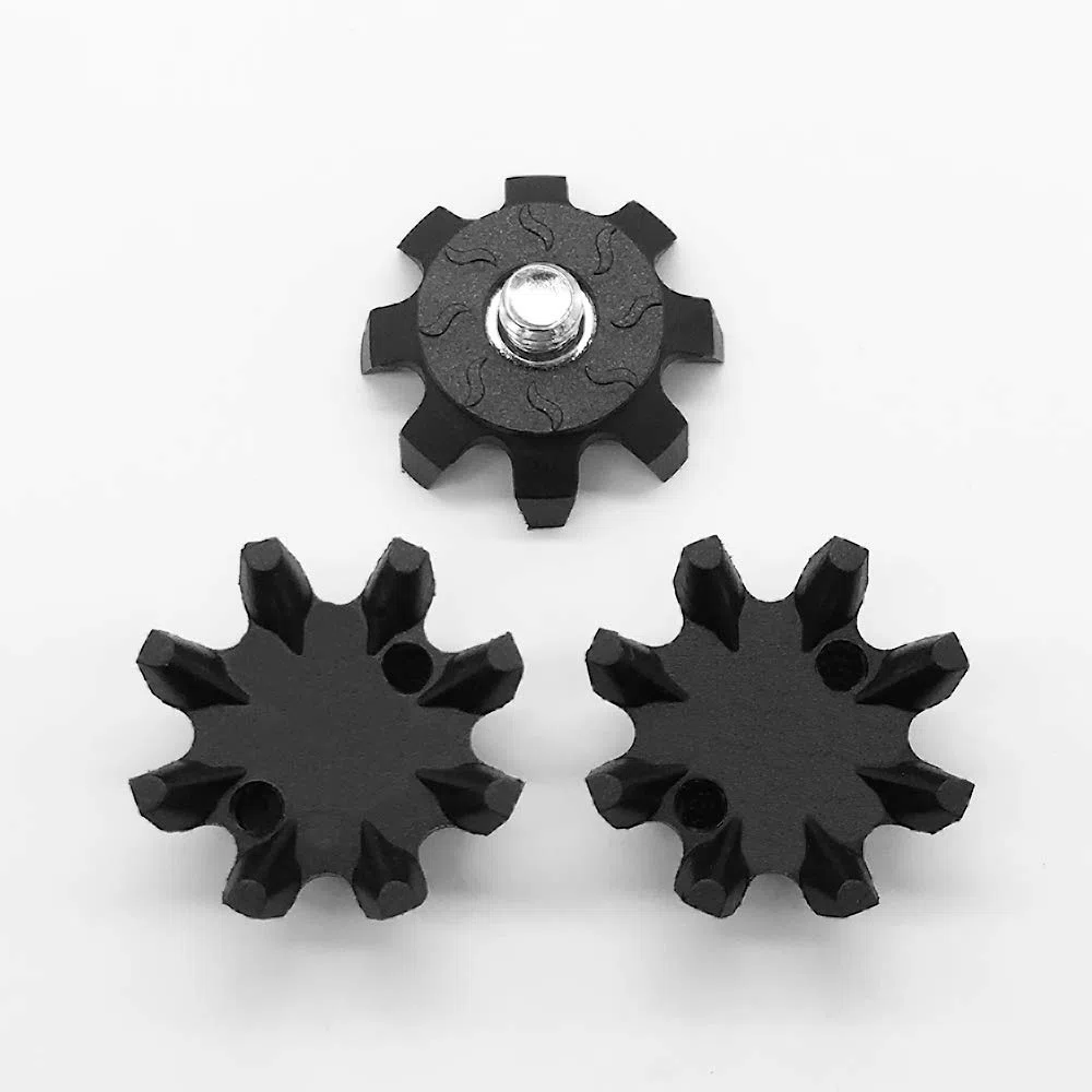 28 puntas de repuesto para zapatos de golf, tornillo de rosca de metal, tacos de golf, repuesto de 1/4 rosca métrica para zapatos de golf, tornillos de fácil instalación
