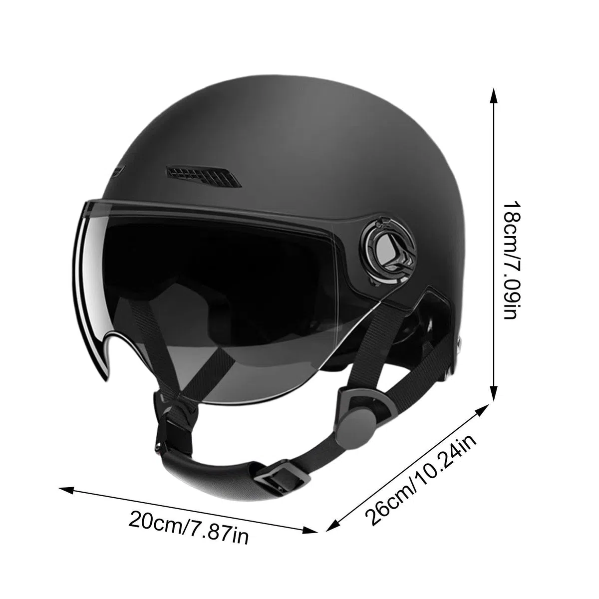 Cascos De Scooter, Casco de Moto para Hombres y Mujeres, Casco De Bicicleta De Montaña, Casco de Patinete eléctrico, Cascos para Adultos, Equipo protección para Escalada y Patinaje