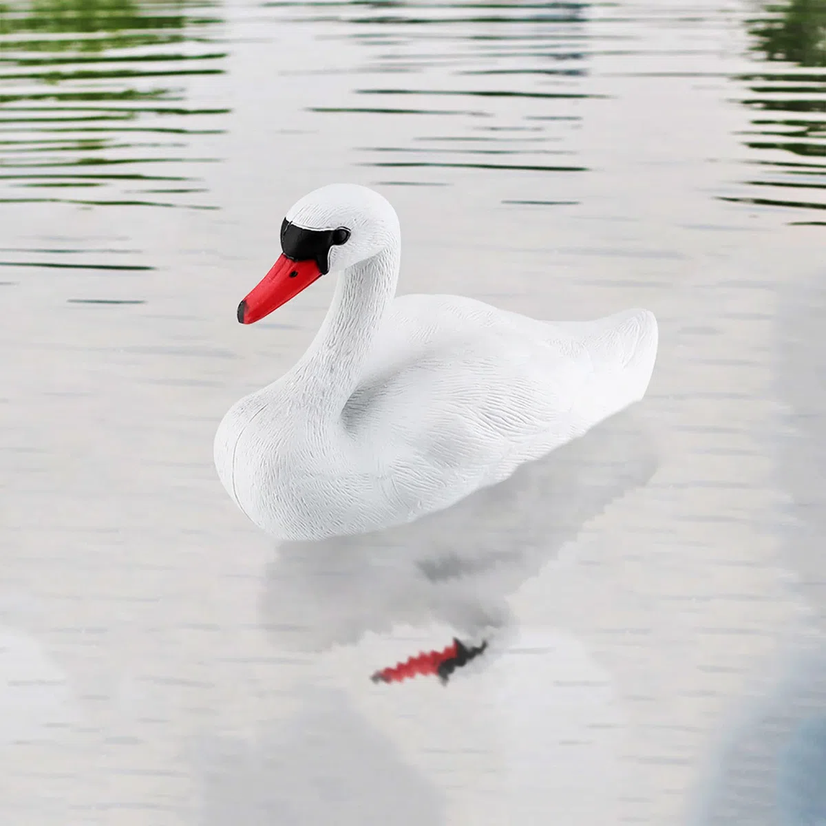 Señuelos Para Gansos, Disuasorio De Patos Para Piscina, Señuelo De Cisne Flotante Para Piscina, Estanque Y Lago, Decoraciones De Jardín, Herramienta Decorativa De Cisne Blanco Exquisito Simulado, Cebo