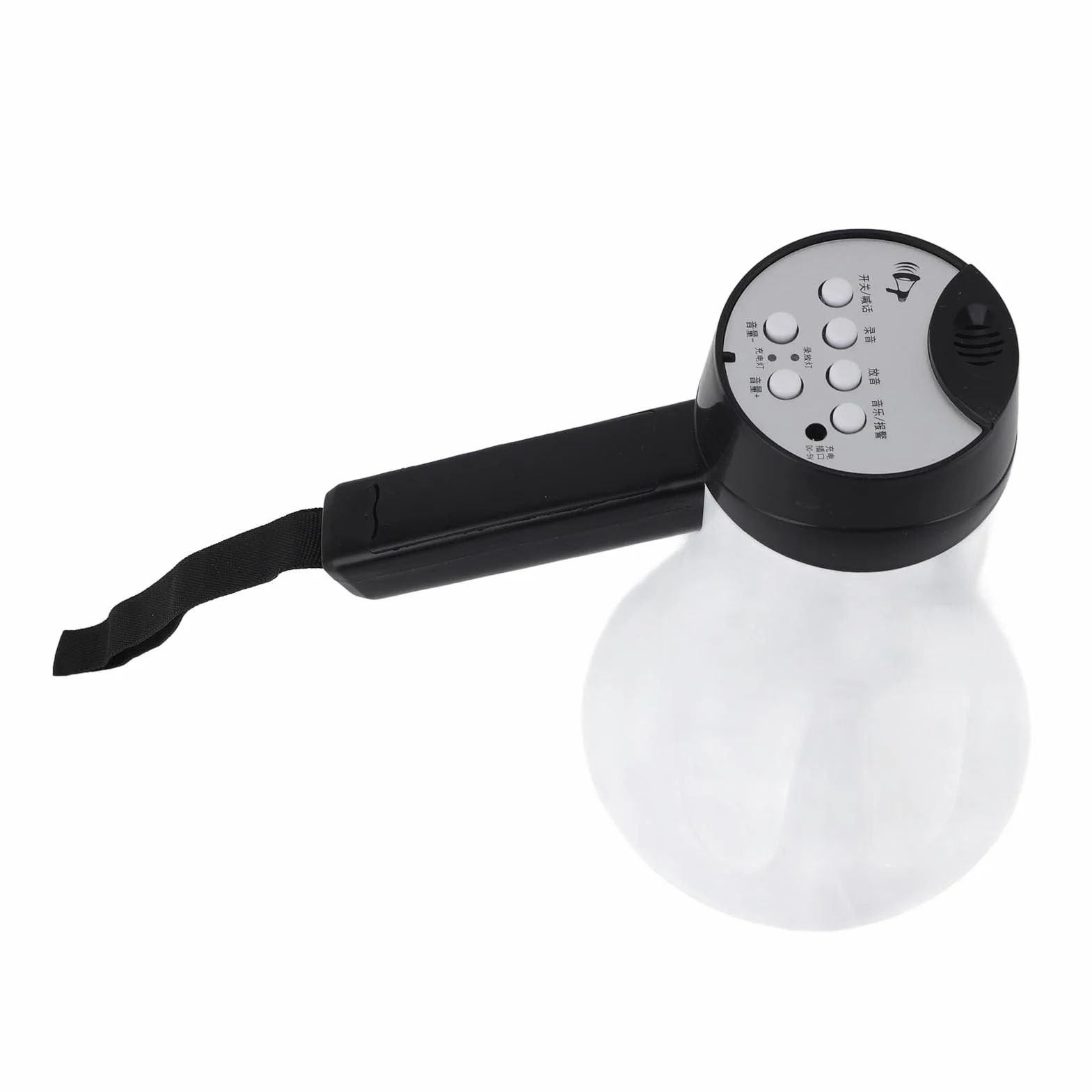 Megáfono Portátil Grabación YDuupxe de 30 W con Altavoz Sirena Megáfono 300S Distancia Transmisión 500 M Batería 1500 mAh