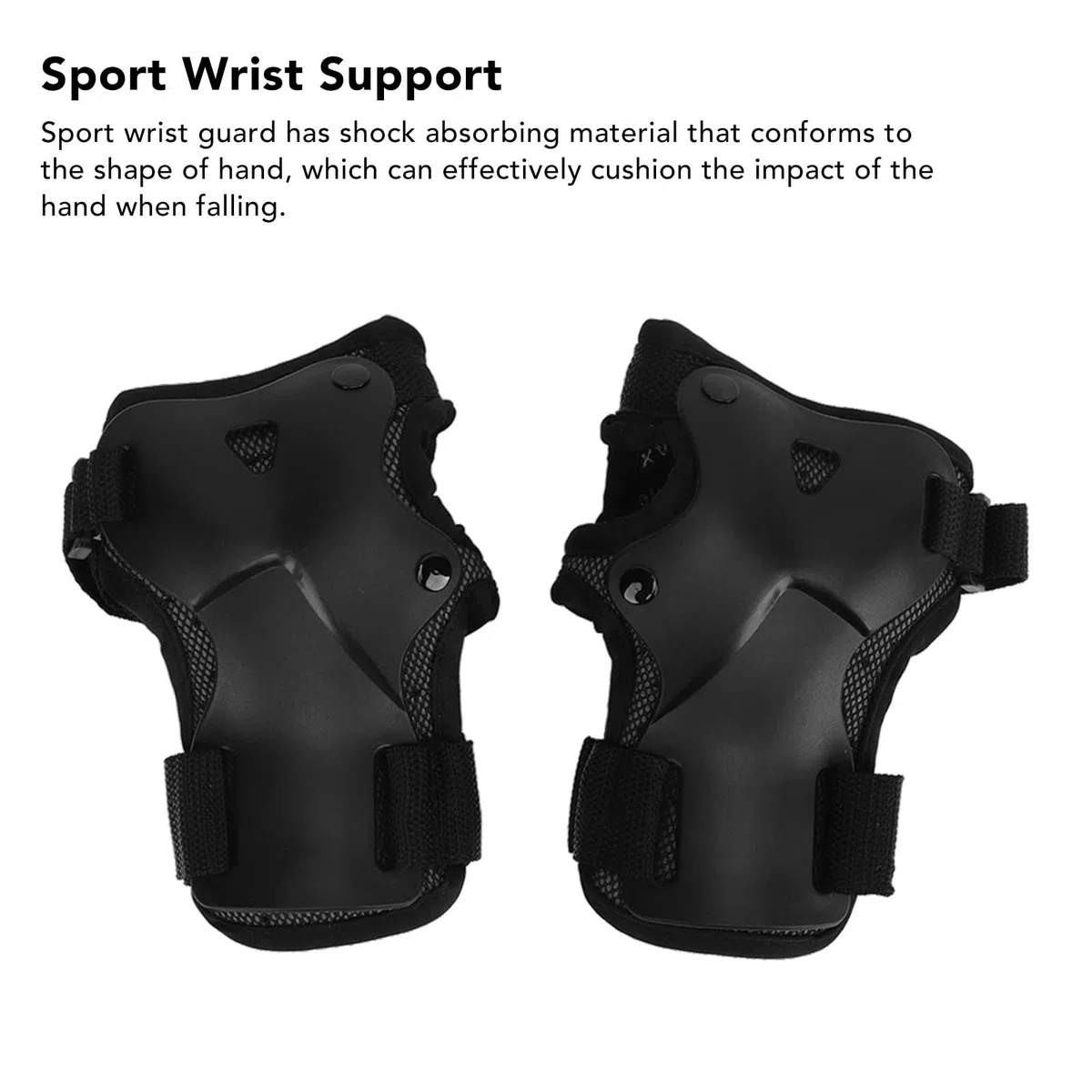 Muñequera Deportiva, Muñequera de Protección Ajustable Que Absorbe los Golpes para Esquiar, Snowboard, Monopatín y Patines