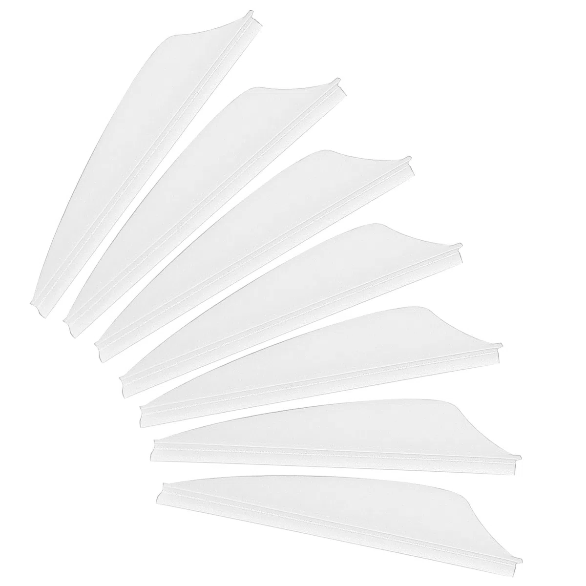 PATIKIL Plumas de flecha, flecha, flecha, flecha, plumín de escudo, flecha de plástico, para manualidades, tiro con arco, accesorios de tiro con arco