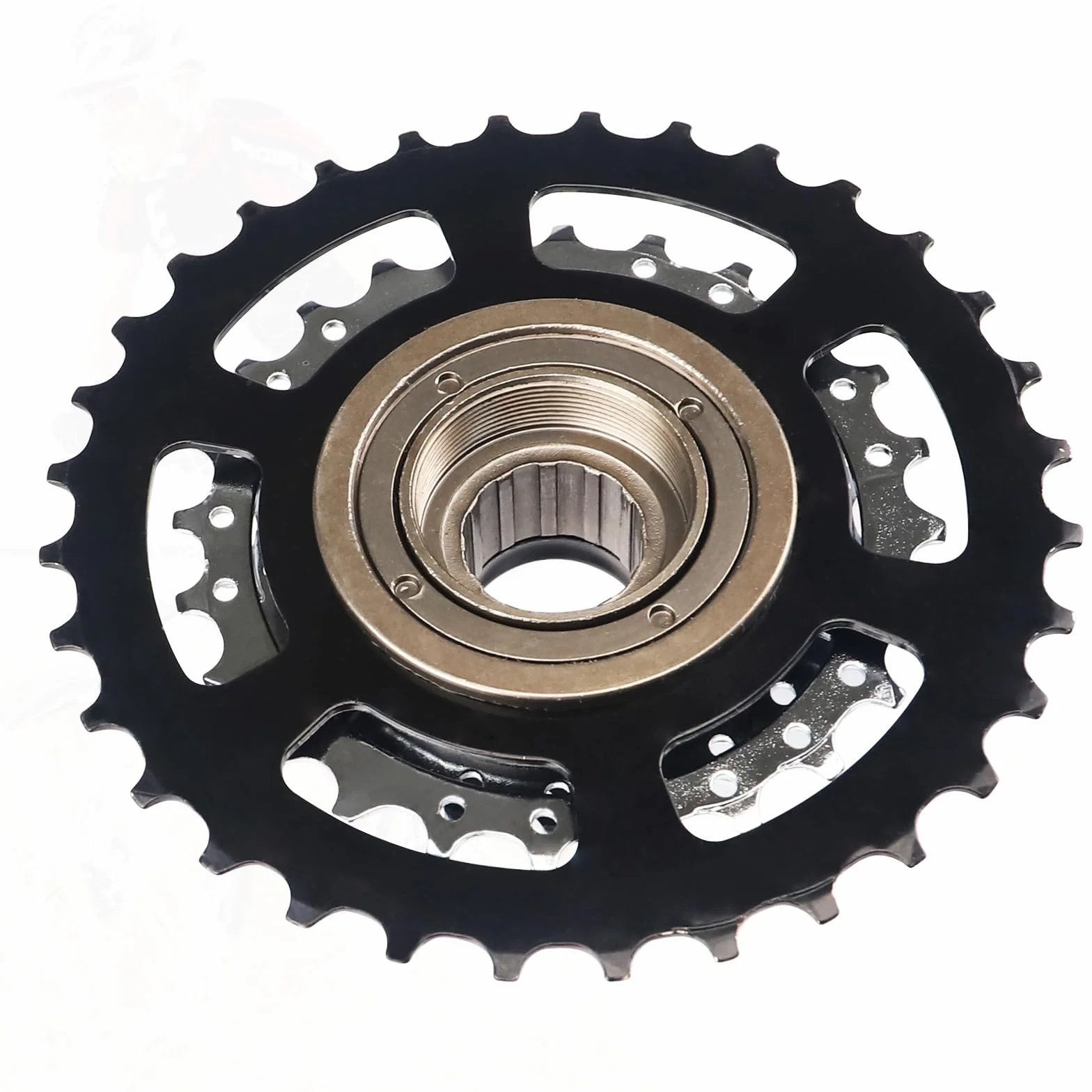 MEGHNA Bicicleta eléctrica de rueda libre, 7/8 marchas, 11-28 Teeth/11-32 Teeth Screw On Multiple Freewheel