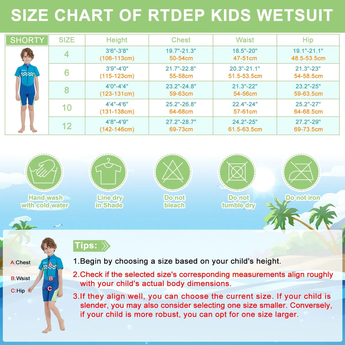 Trajes De Neopreno Niñoneopreno Niño,2MM Neopreno Traje de Buceo para Niños y Niñas para Nadar,Bucear, Hacer Snorkel, Surf, Sup