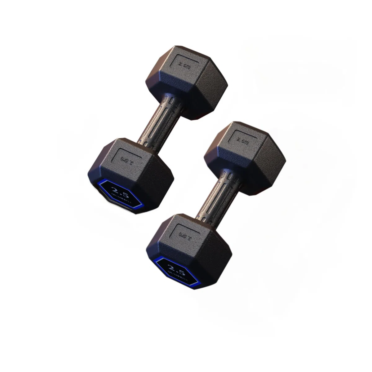 MAGIC SELECT Set de 2 Mancuernas de PVC Y Hierro de Arena, Pesas de Gimnasio, Mancuernas Antideslizantes, Ideales para Entrenamiento de Fuerza y Gimnasio en Casa, Pesas Ergonómicas Fitness.