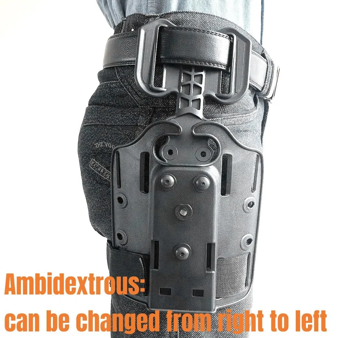 ACEXIER Táctica Caída Adaptador de Plataforma para Funda de Pistola de Muslo Universal Paddle Hunting Gear