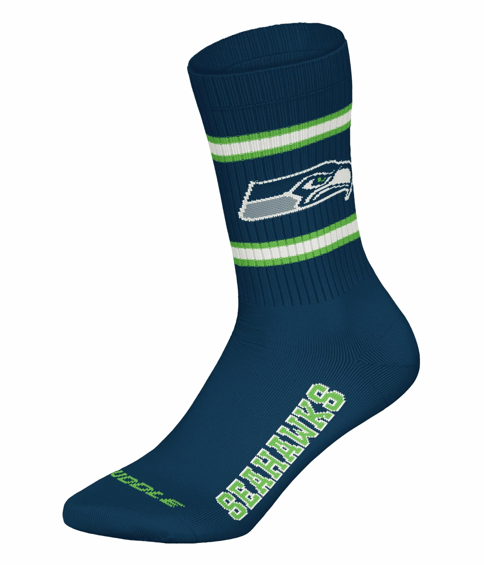 NFL SEATTLE SEAHAWKS 3-teilige Rundhalssocken - NNY/WHT/GRN - 43/46