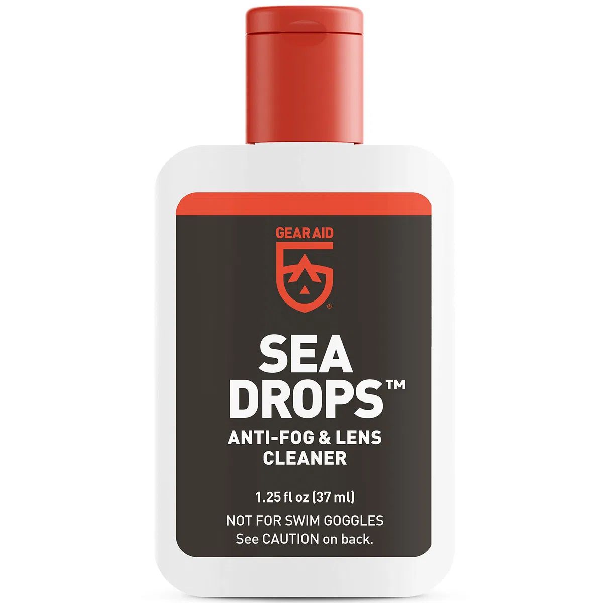 GEAR AID Sea Drops Anti-fog and Cleaner for Dive and Snorkel Masks, 1.25 FL oz