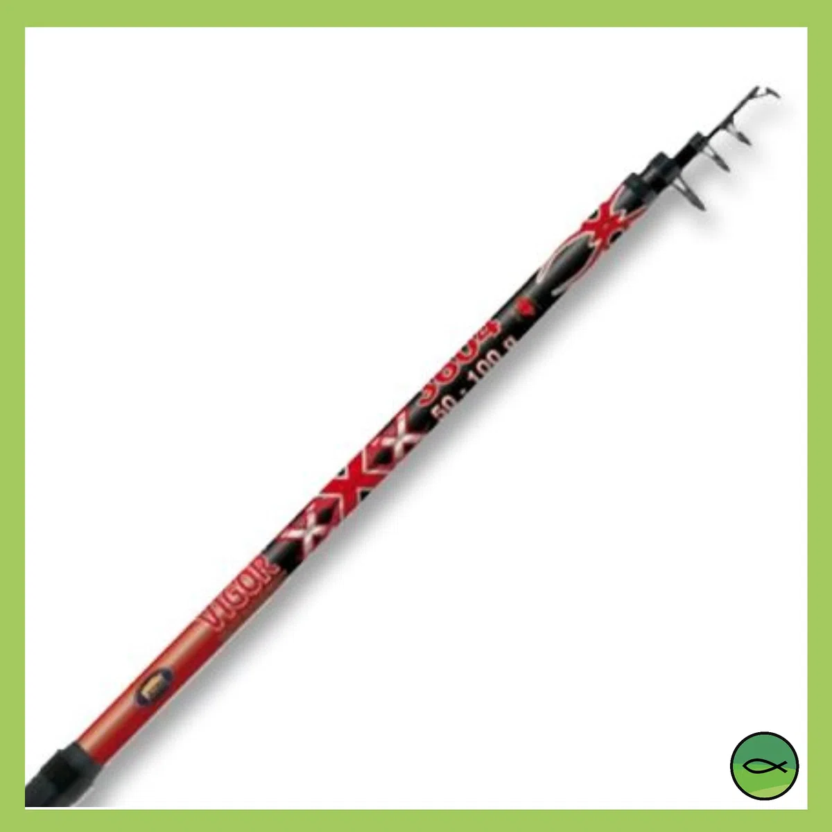 Lineaeffe Vigor XXX 3.60 m 50-100 g Cañas de Pescar Surfcasting Telescópica