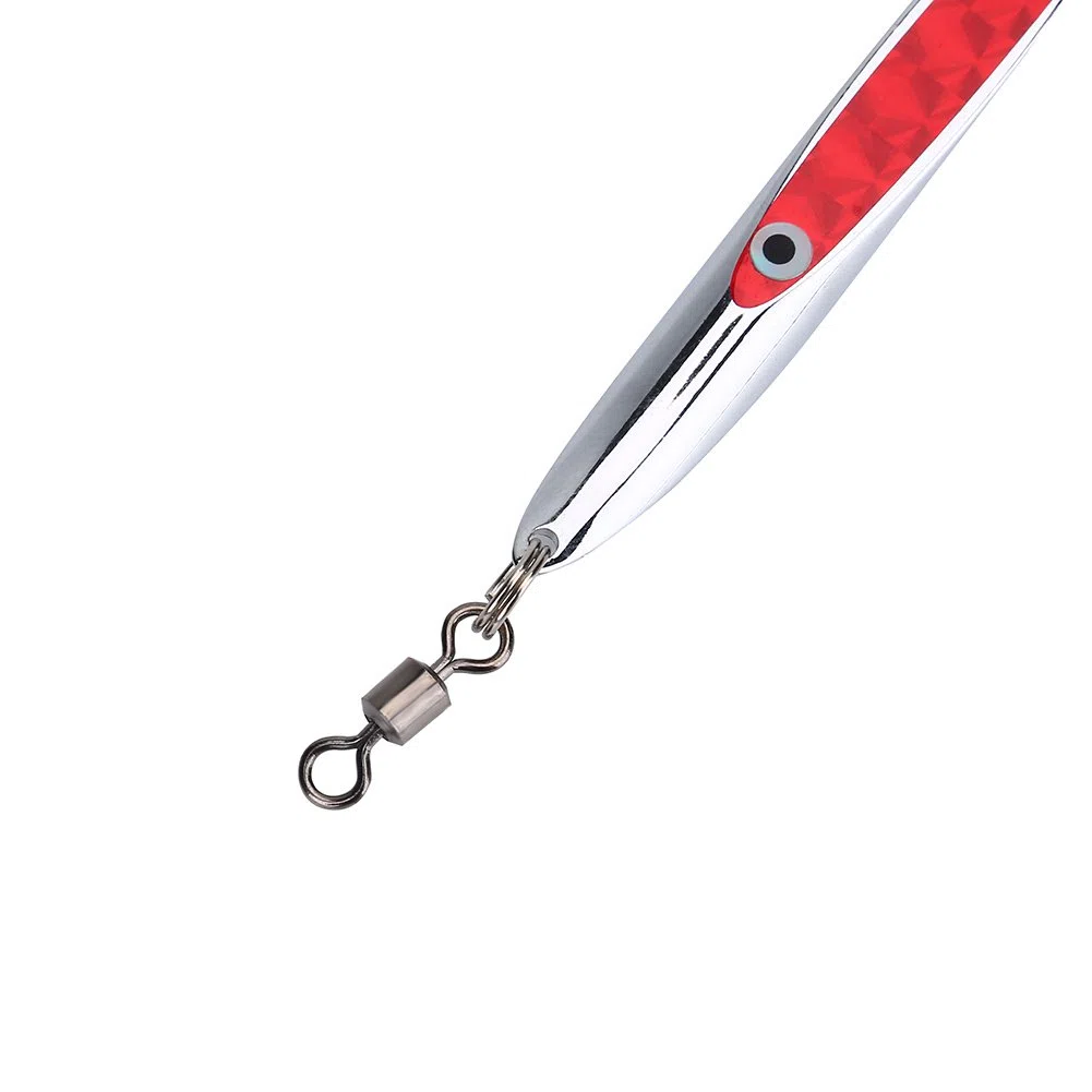 Cebos Señuelos de Pesca Aparejos de Pesca de Cebo Pesca Señuelos con Anzuelo,Lentejuelas Cebo Metal Bass Hard Spoon Bait Jig Señuelo Artificial Gancho(84g Plata )