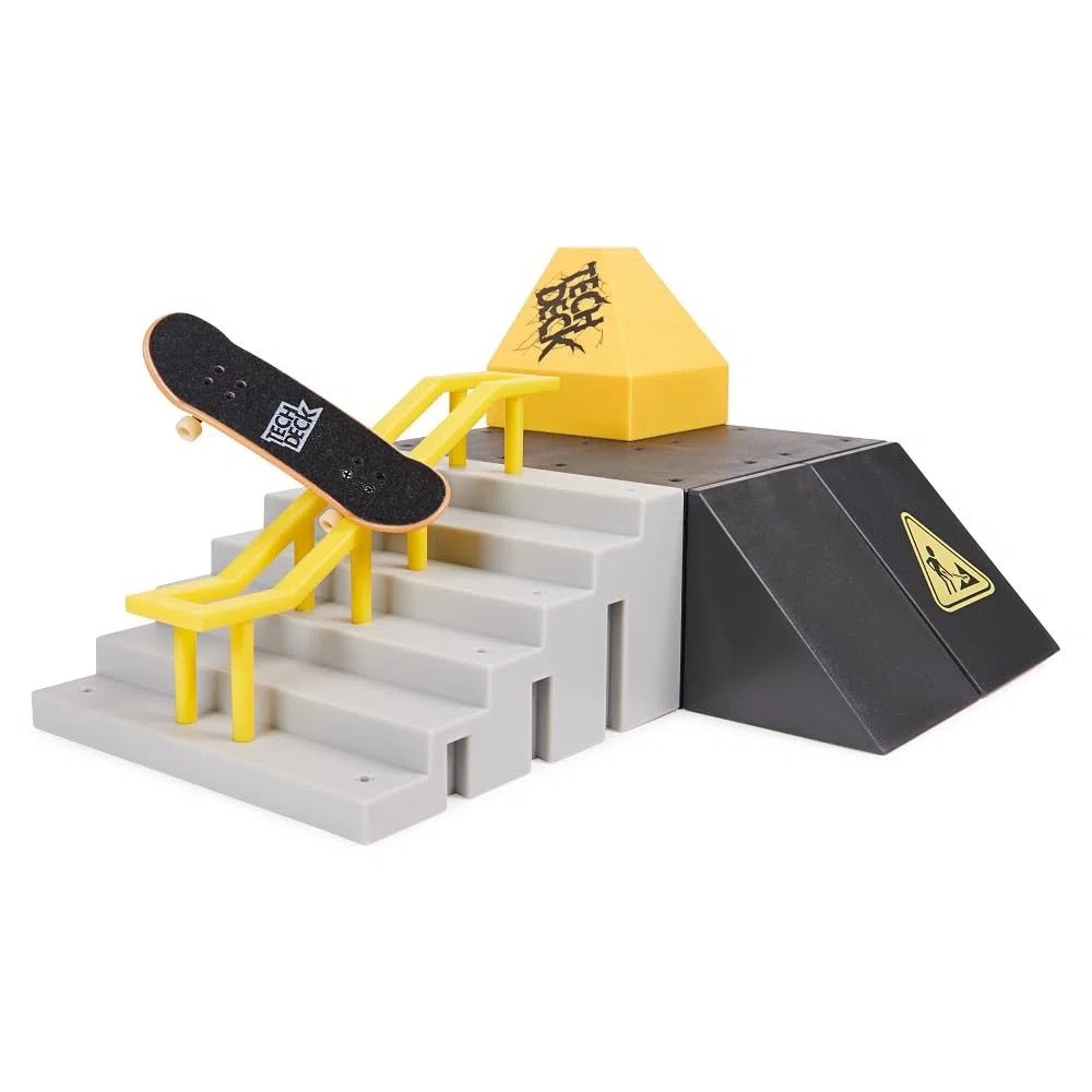 Tech Deck X-Connect Park Creator: Desastre Personalizable y edificable con diapasón único: los Estilos Pueden Variar
