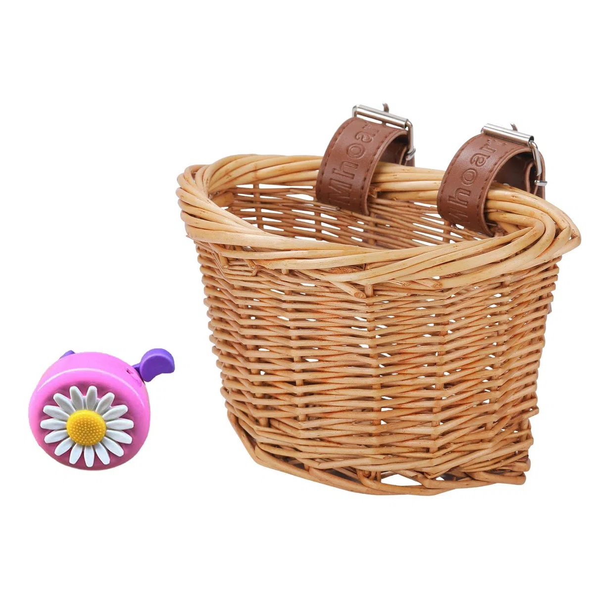 Bicicleta para niños Conjunto serpentinas Bicicleta para niñas Manillar Bicicleta para niños Mimbre Serpentinas Bicicleta Campana y Pegatinas Bicicleta