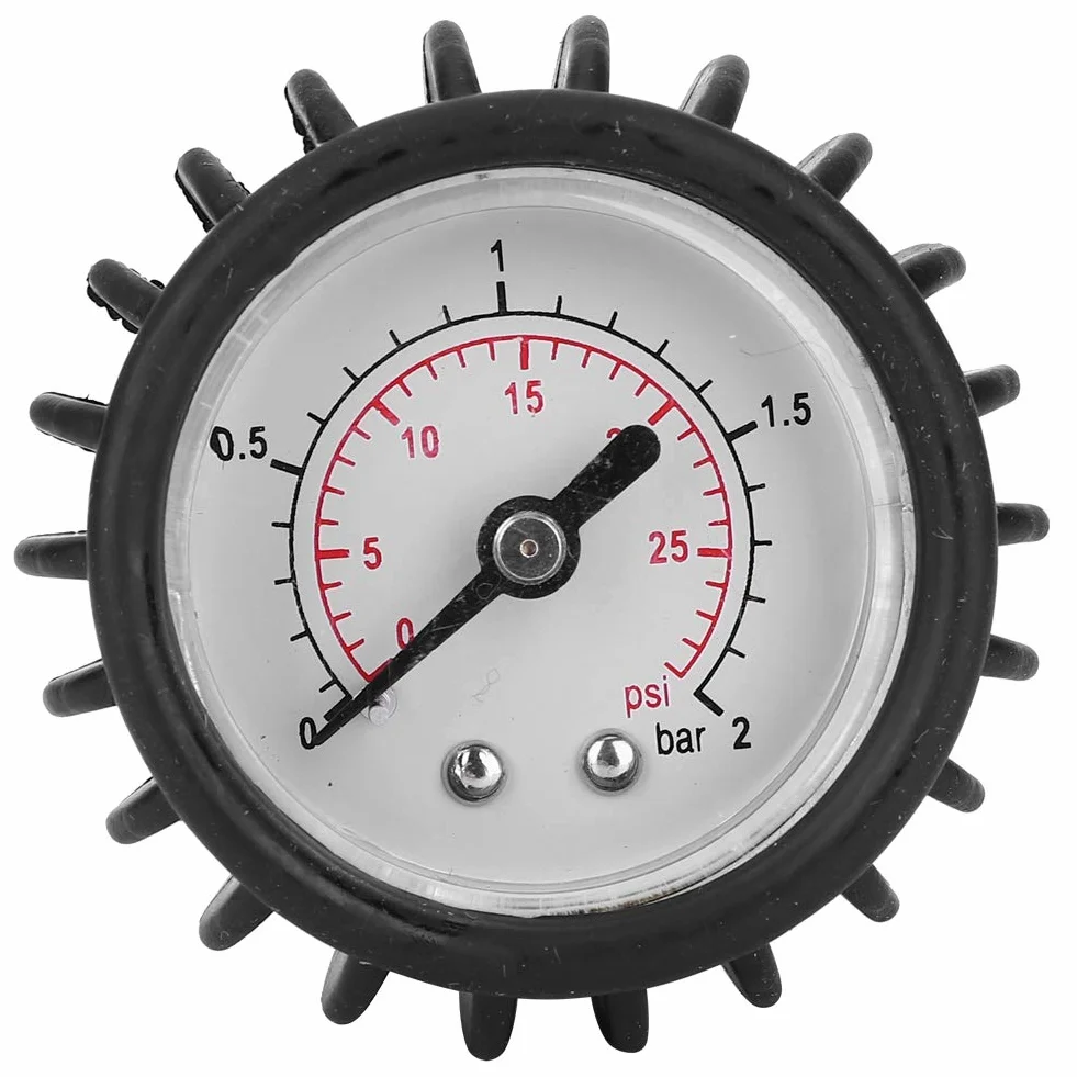 Manómetro de Presión para Botes Inflables Alta Precisión 30 PSI Medidor de Aire Inflable Barco Accesorio de Hinchado Seguro
