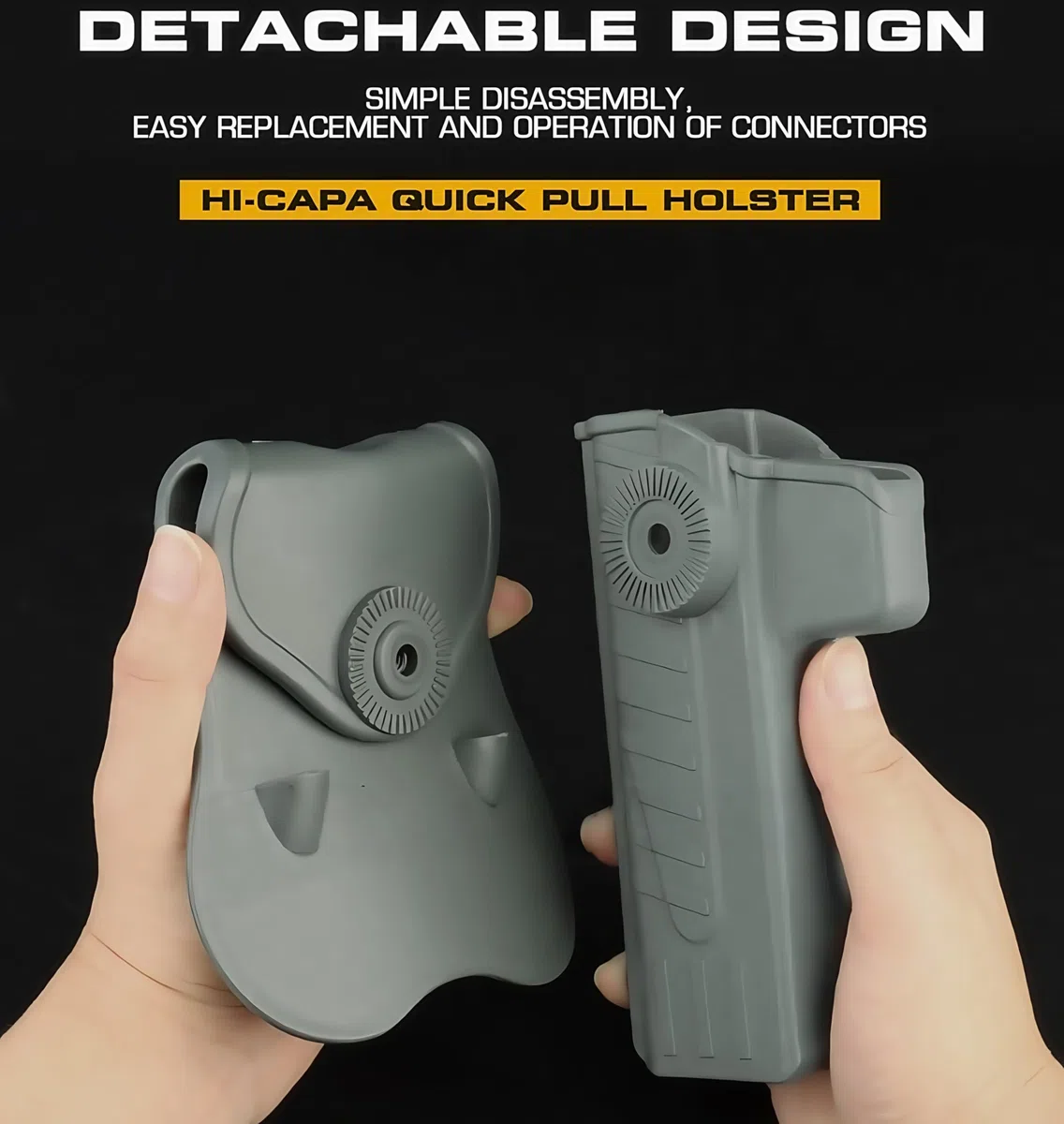 Funda de Pistola táctica para diestros, para S.TI 2011 Hi-C.APA Series T.okyo M.arui We K.WA K.JW C.OLT 1911, Funda para Pistola de Caza Airsoft