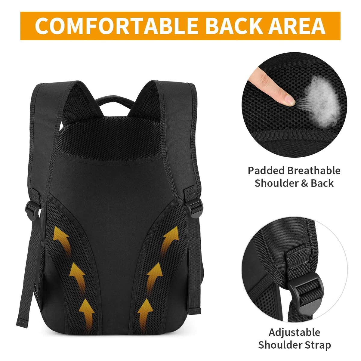 HUNTVP Mochila Militar Pequeña 15L Mochila Tactica Molle Impermeable Deportivas Mochila Hombre Nylon Bolsa Mochila Escolar para Viaje Acampar Senderismo