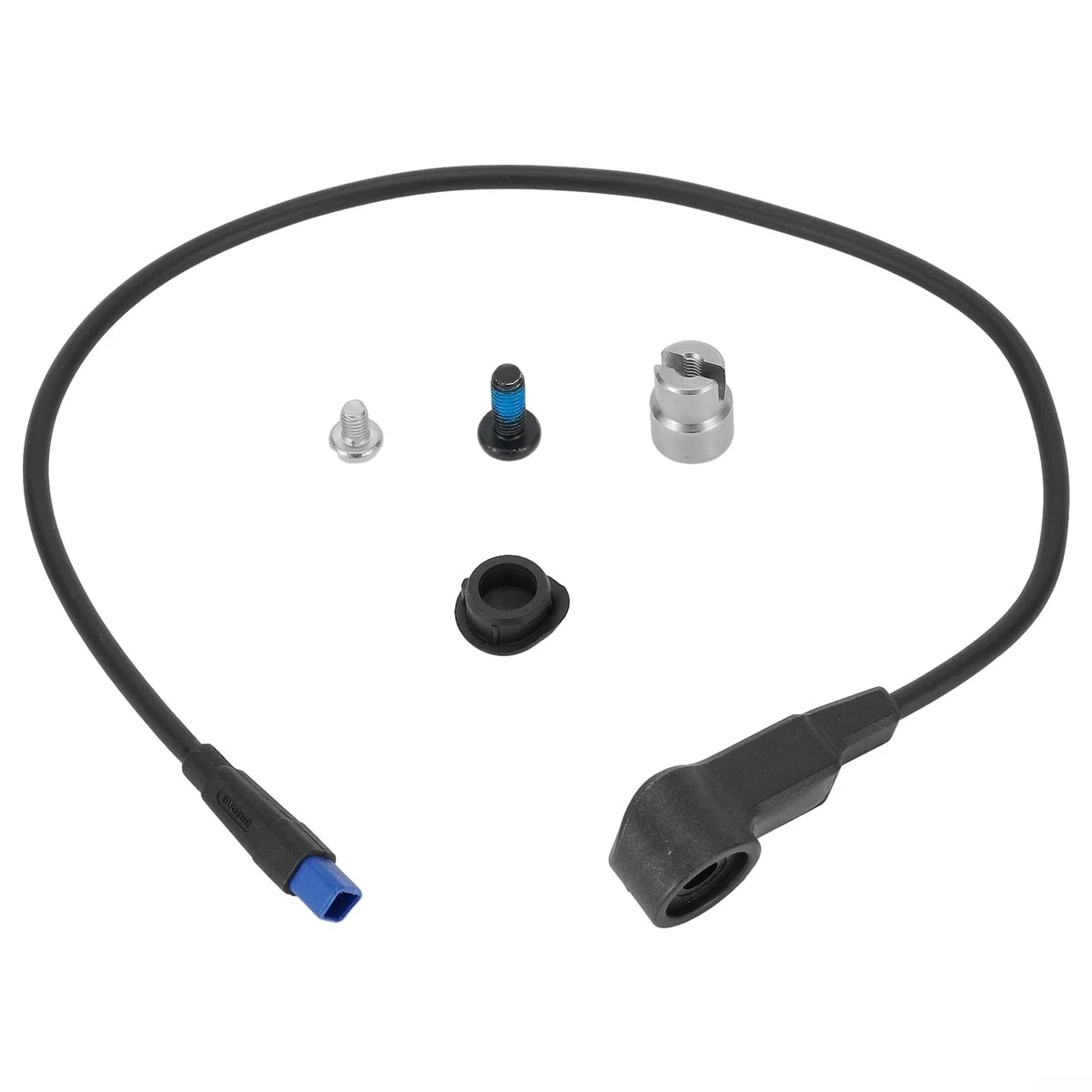 Sensor de velocidad del motor central de bicicleta eléctrica para BAFANG para M600, M500, G520, G521 piezas de bicicleta eléctrica, kit de imán de velocímetro de goma y metal con tornillos