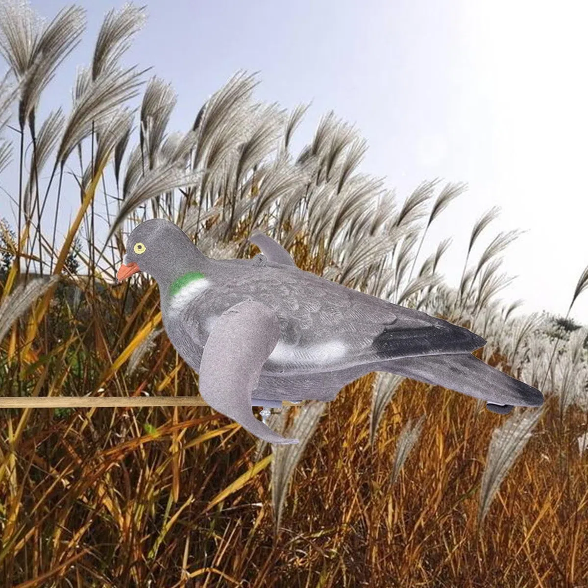 Señuelo de Caza de Palomas – Atractivo señuelo de, señuelo de pájaro de Movimiento para Caza al Aire Libre, Equipo de Caza Duradero al Aire Libre, señuelo de de conducción del Viento al