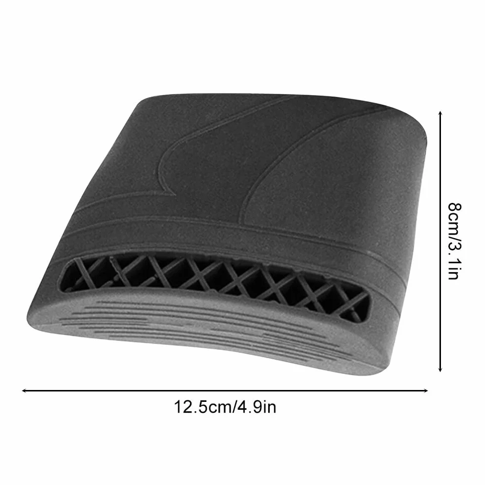 MiOYOOW Almohadilla de retroceso para rifle escopetas de goma, almohadilla de retroceso ligera, funda de retroceso amortiguador para escopetas de rifle