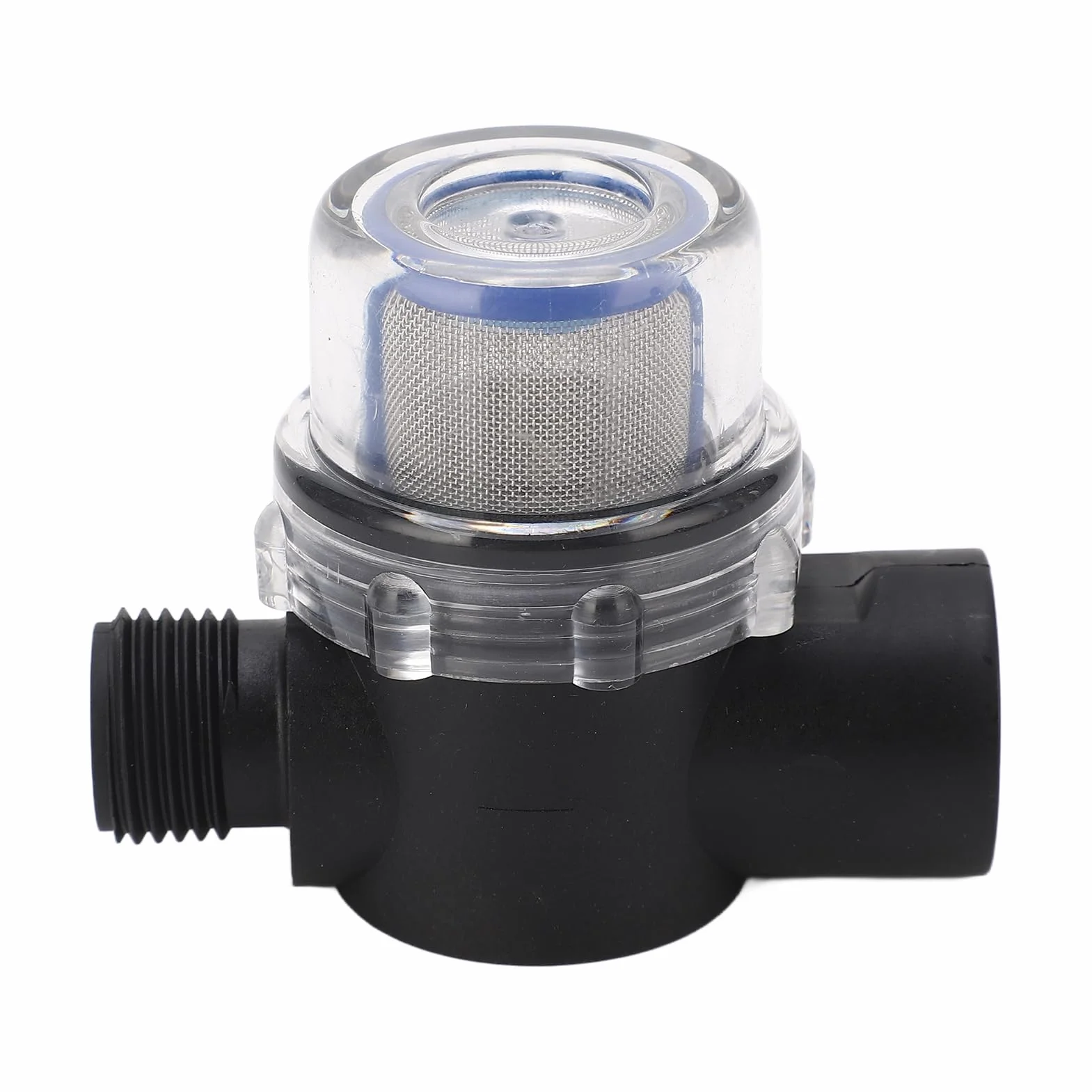 Filtro de Bomba de Agua 1/2 Pulgadas 14 Rosca Hembra en Línea Filtro de Pulverizador Giratorio para Bomba de Agua RV Marine 50 Pantalla de Malla Filtro de Agua