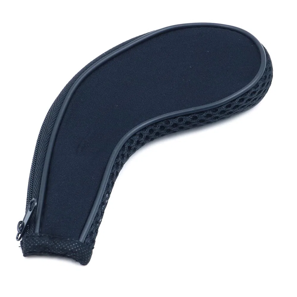 10 fundas de hierro con cremallera para palos de golf