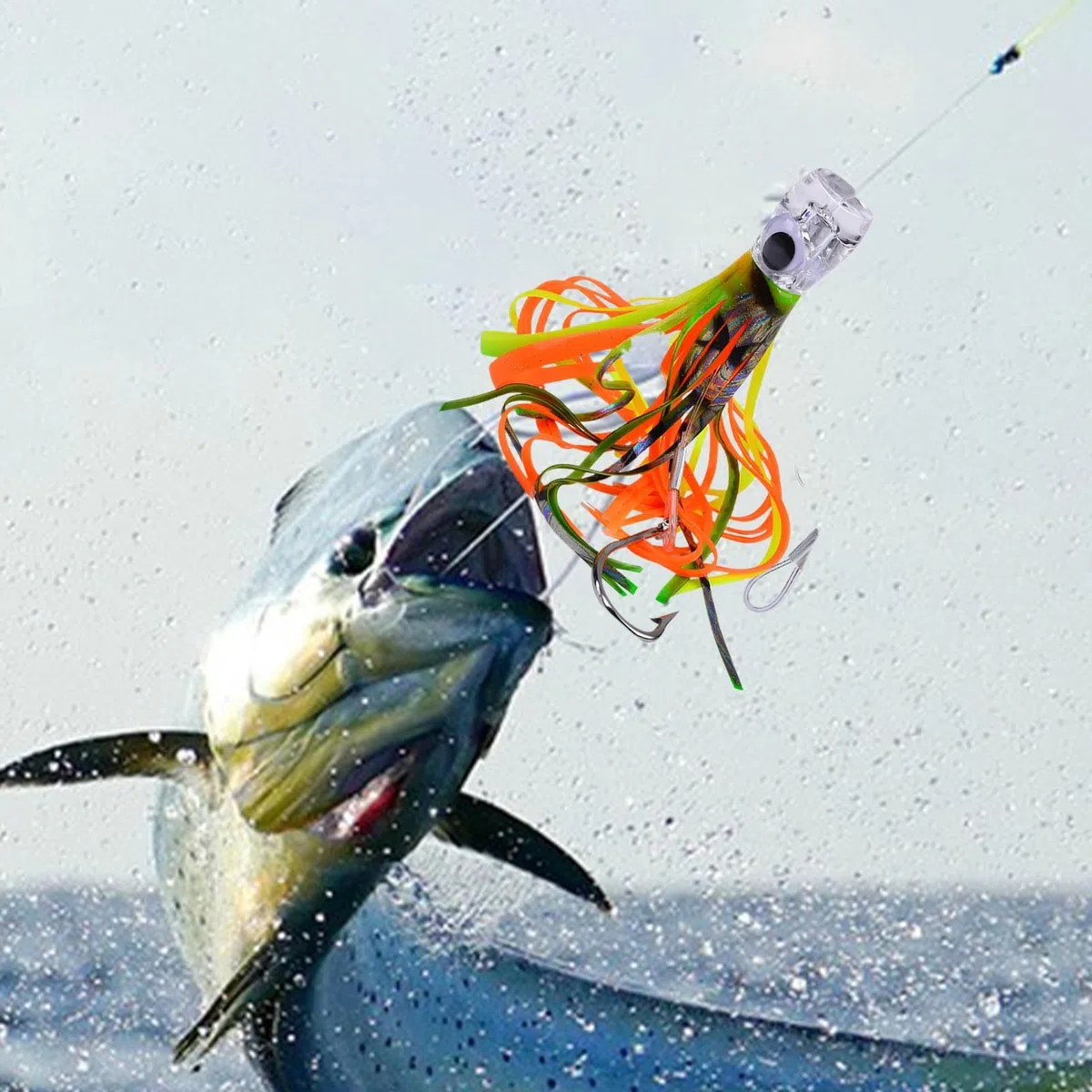 Señuelo para al Curricán | Cebo Salado para Truchas y Peces - Accesorios De con Señuelos De Natación para Dores De Siluro Perca Surf Padre Kayak