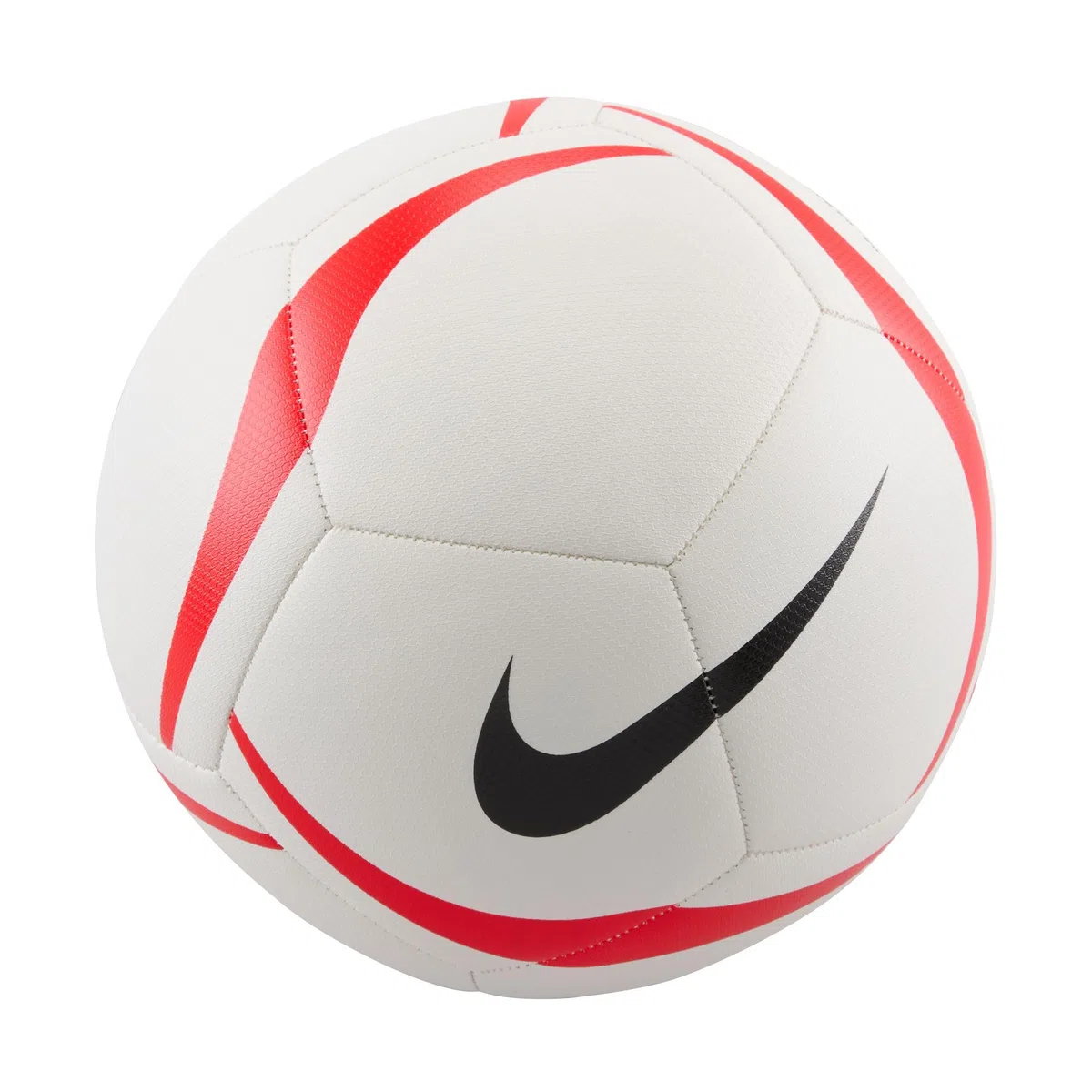 NIKE Park 2.0 Balón De Fútbol, White/Bright Crimson/Black, HV6332-100, 5