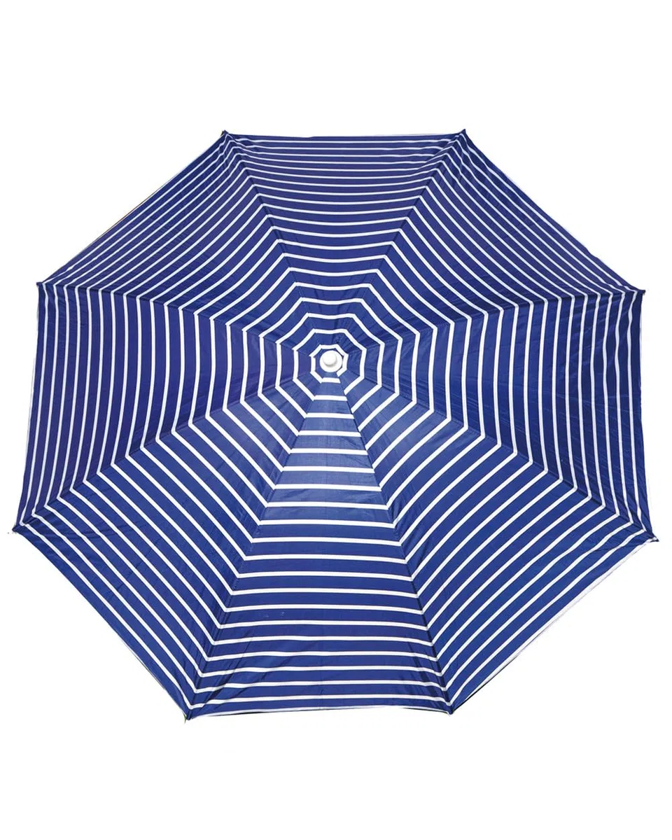SUN & SURF Sombrilla Top de Playa Inclinable Sistema Safe and Stable con Protección Solar UPF50+, 180cm, Reclinable y Resistente al Viento