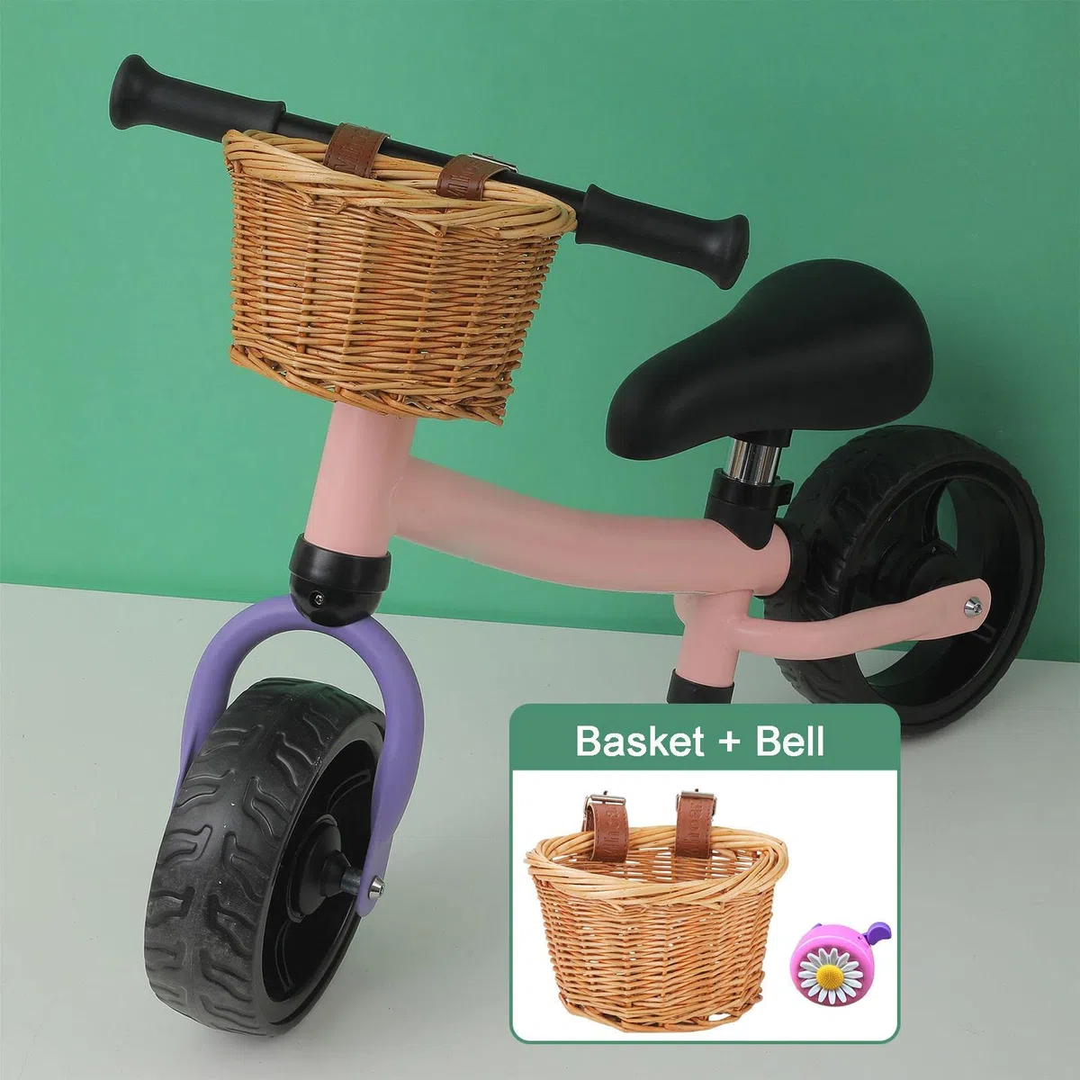 Bicicleta para niños Conjunto serpentinas Bicicleta para niñas Manillar Bicicleta para niños Mimbre Serpentinas Bicicleta Campana y Pegatinas Bicicleta