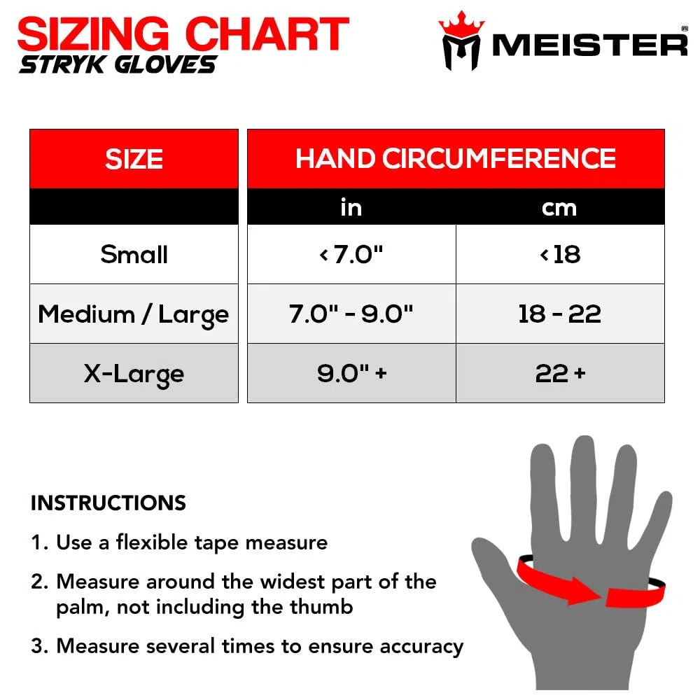 Meister Guantes Internos STRYK con EliteGel para Boxeo y MMA - Reemplaza Las Vendajes de Mano o Entrenamiento de Golpeo