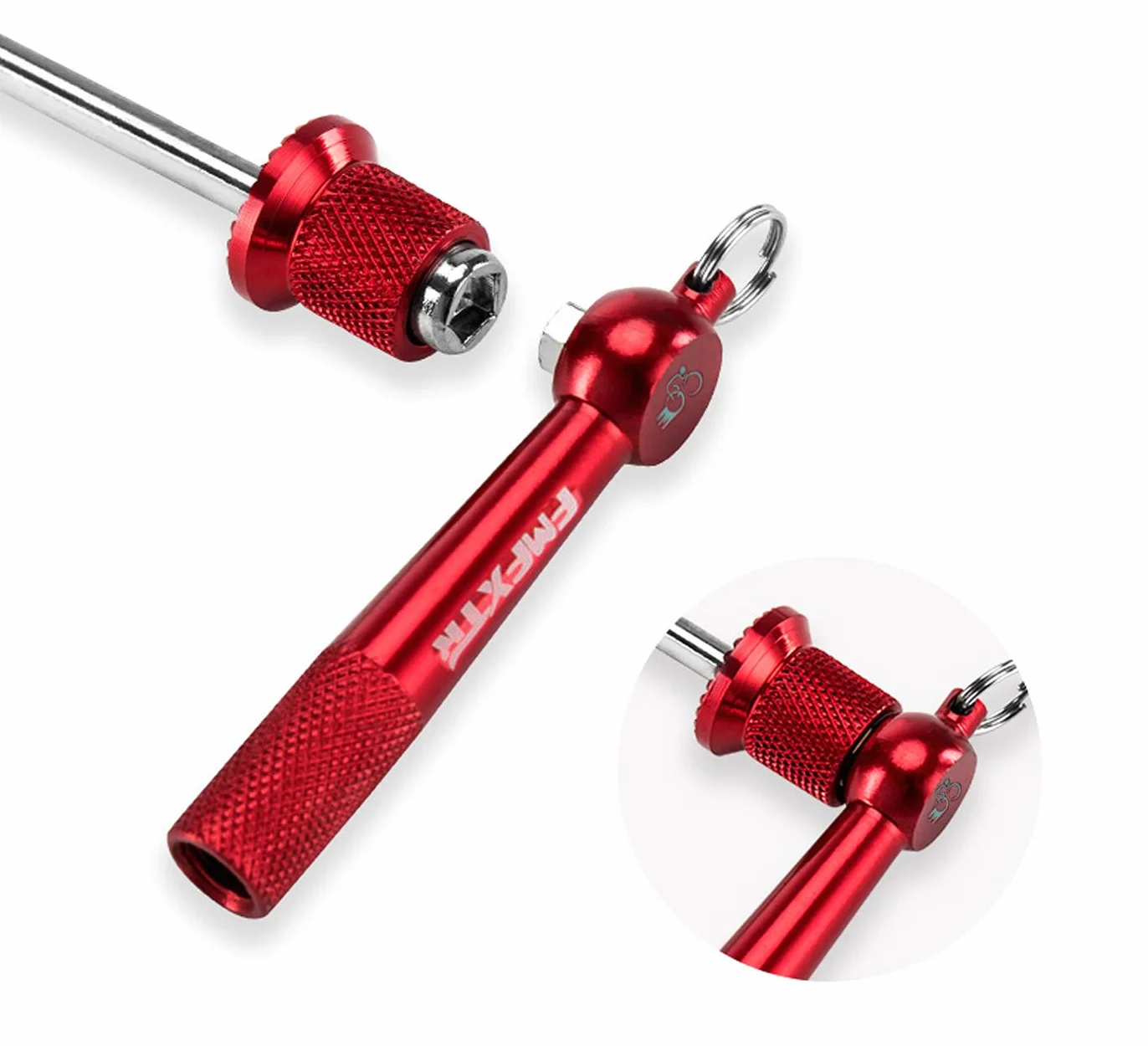 PLATT contra el robo Cierres rápidos para Bicicletas la llave de antirrobo (Llave pentagonal)