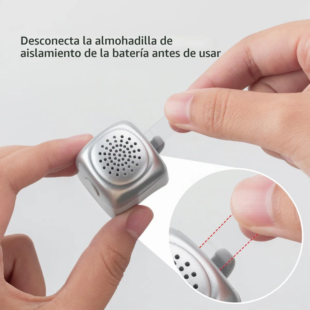 ROCKBROS Timbre Bicicleta Electrónico Mini E-Bell Impermeable para Patinete MTB 3 Sonidos Accesorio para Ciclismo