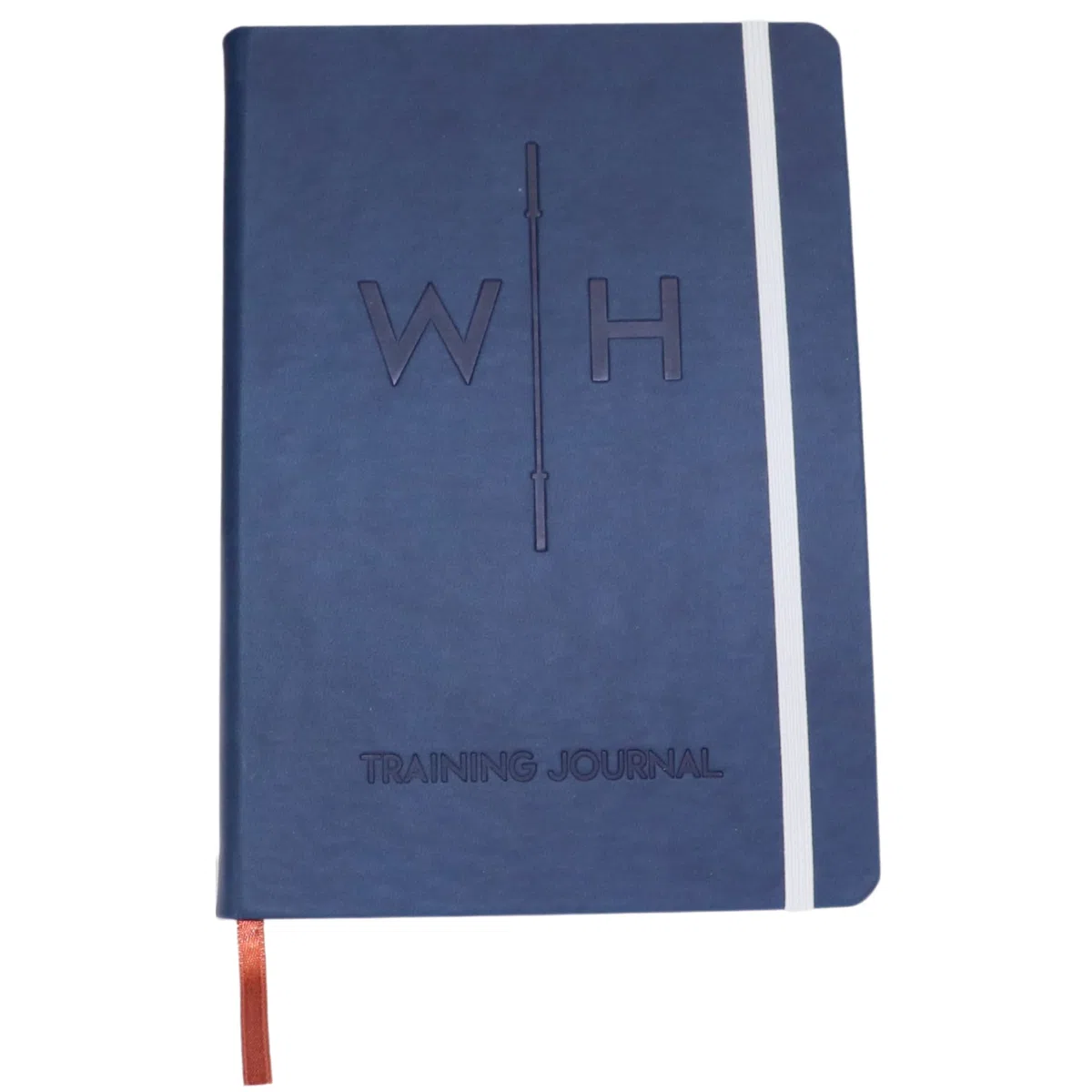Diario de ejercicios de levantamiento de pesas para fitness, cuaderno para hombres y mujeres, diario de entrenamiento para ejercicio y entrenamiento de fuerza. (azul)