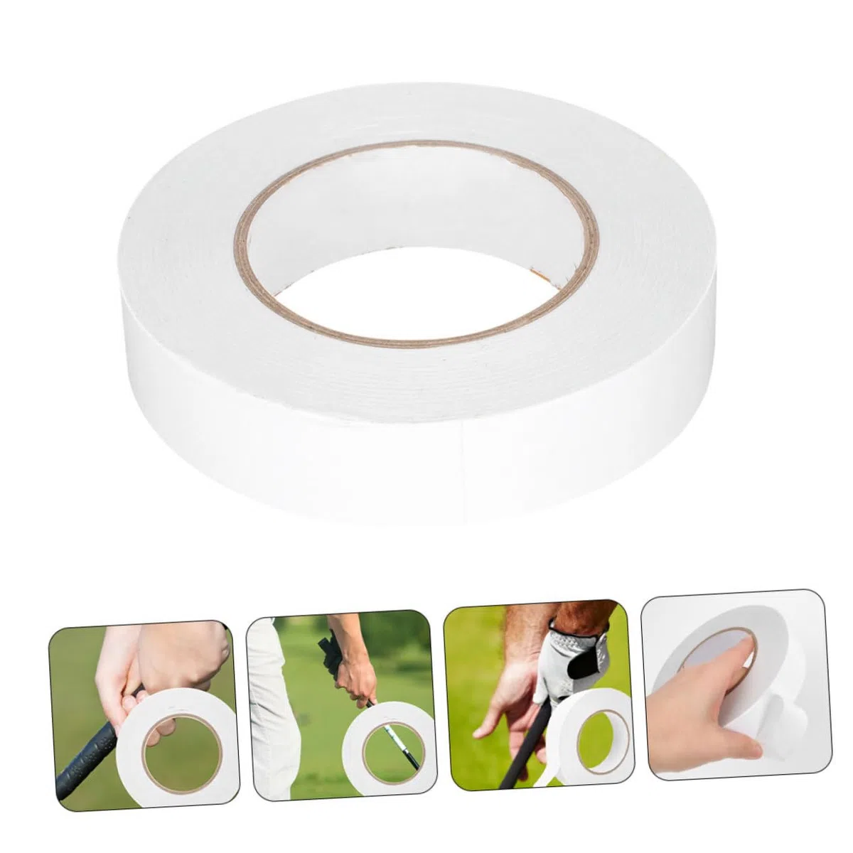 1 Rollo De Golf Oficina Accesorios Esparadrapo Deportivo Adhesivo Doble Cara Accesorios Oficina Cinta Golf Accesorios Suministros Papel Tenis