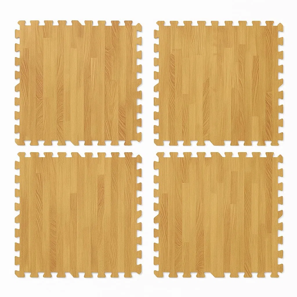 Suelo Gimnasio - (4 Piezas - 60x60 Cada Pieza) - Tapete Puzzle - Esterilla Fitness - Gimnasio en casa - Colchoneta Gimnasia - Tatami