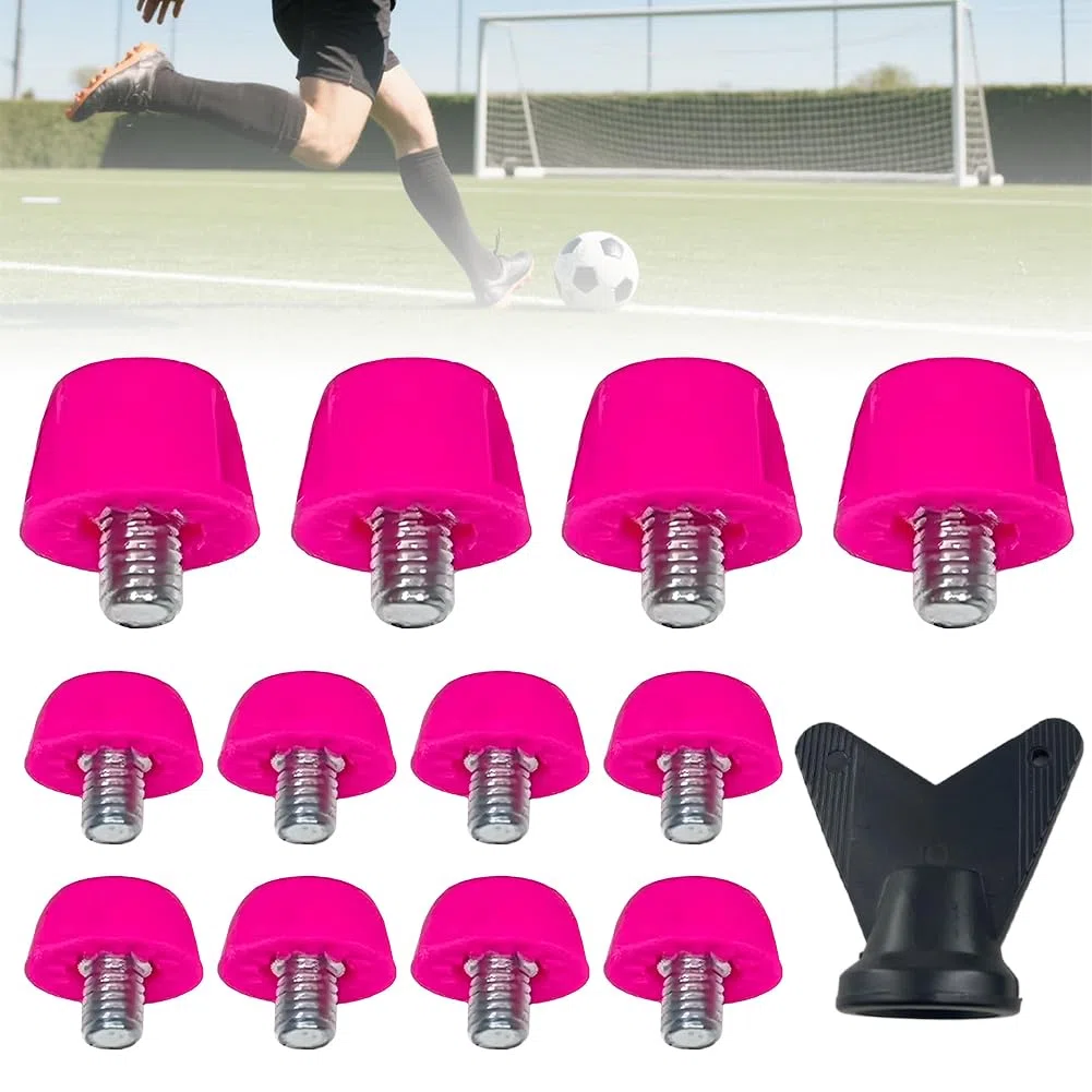 12 tacos de repuesto para zapatos de fútbol, estables, antideslizantes, M5, tacos para botas de fútbol, competiciones