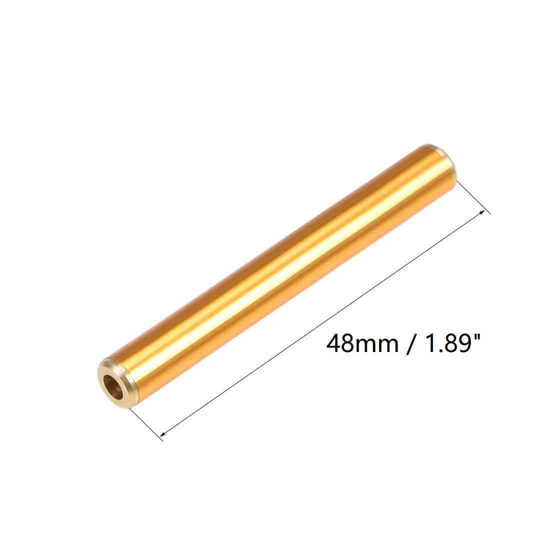 Heyiarbeit Timón de barco RC con brazo servo único de 52 mm, grosor de la almohadilla del timón 7.6 mm FXB-QJFXD, 1 juego
