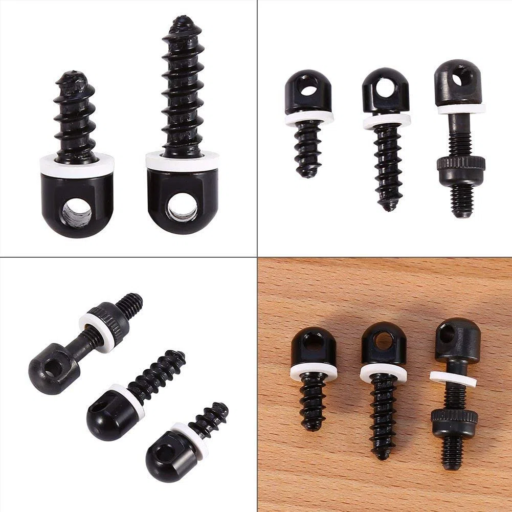 Tbest Adaptador de Espárrago Giratorio de Eslinga Rifle Sling Swivels Screw, Quick Detach Herramienta de Eslabón Giratorio de Husillo QD reemplazo para Tiro de Tiro