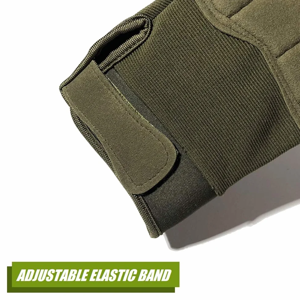 HYCOPROT Guantes Tácticos de Dedos Completos Ligeros Transpirables para Exteriores Militares Pantalla Táctil Guantes de Motocicleta para Tiro, Caza, Escalada, Motociclismo