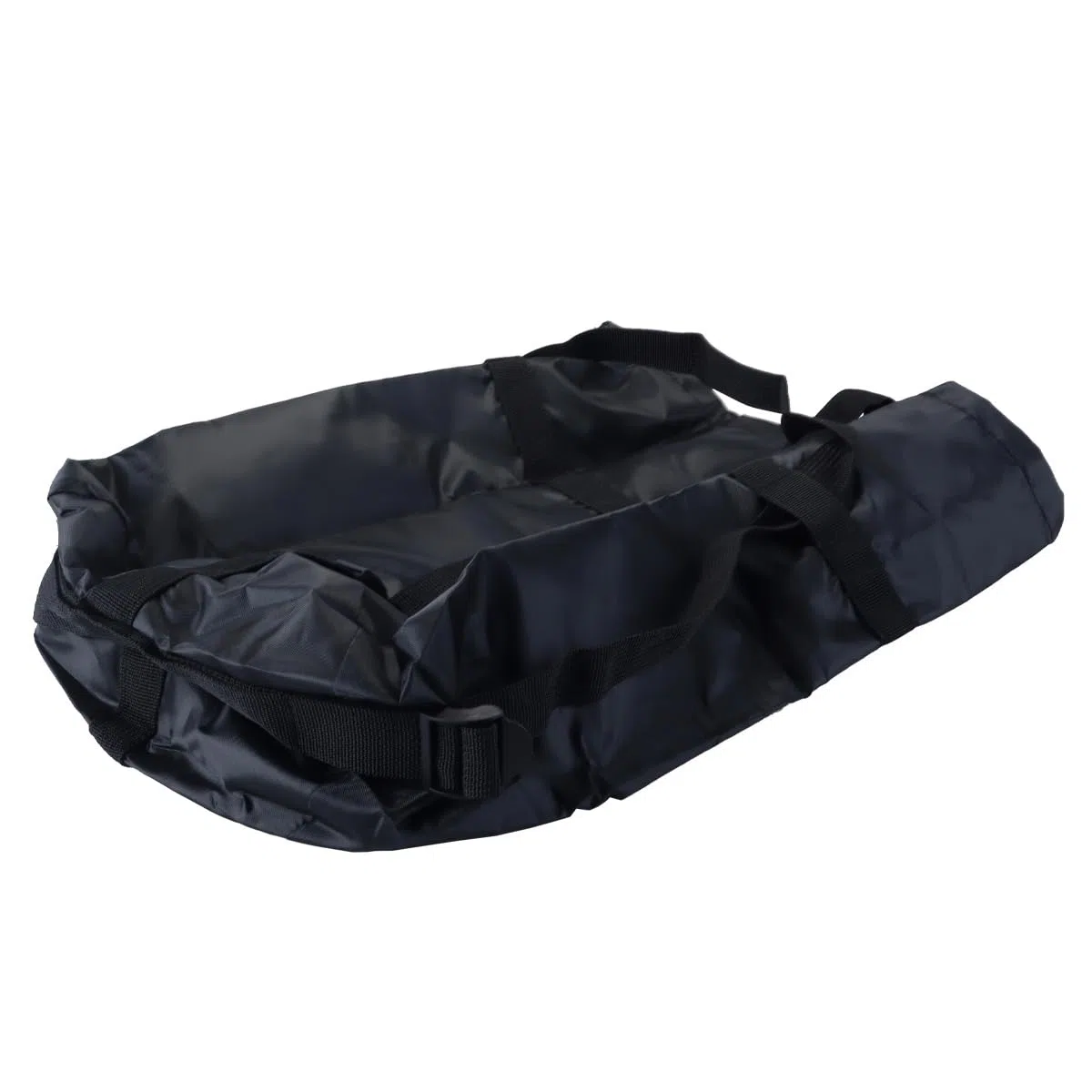 Paquete de 2 bolsas de compresión de tela Oxford para sacos de dormir, ropa, acampada al aire libre, viajes, bolsas de almacenamiento impermeables con correas de cordón.