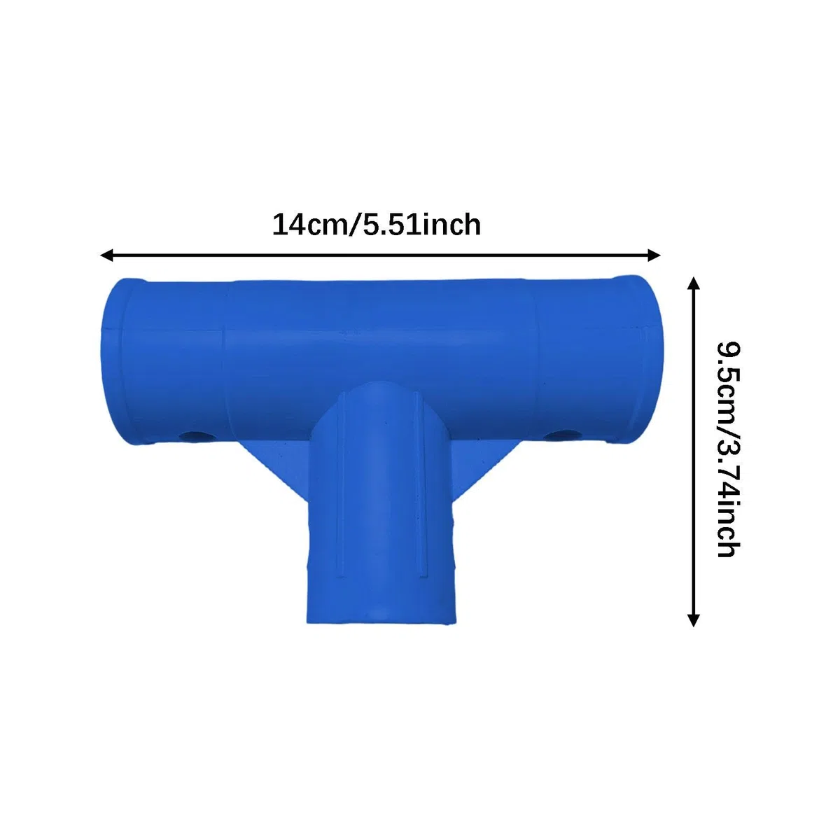LOVIVER 3X Adaptador de Manguera para Piscina, Junta en T para 28273, a Prueba de Fugas, Impermeable, Construcción Robusta, Accesorio Extensible Universal