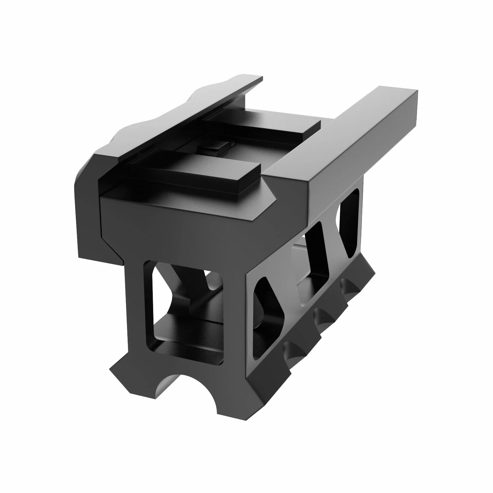 Feyachi 1 Pulgada Riser Mount, Picatinny Riser Mount para Red Dot Sights, Riflescopes, y Ópticas Sólo para Actividades Deportivas