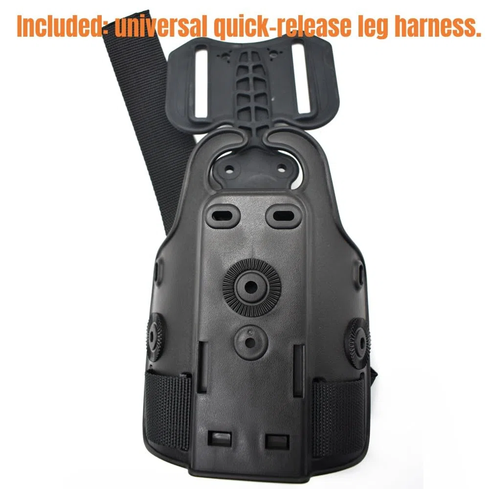 ACEXIER Táctica Caída Adaptador de Plataforma para Funda de Pistola de Muslo Universal Paddle Hunting Gear