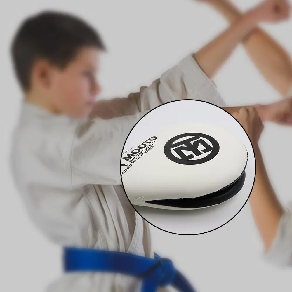 POFET Almohadillas de Patada de Taekwondo, Almohadilla de Golpe Duradera, Objetivo TKD, Karate, Artes Marciales, Objetivos de Ataque, Entrenamiento de Kickboxing