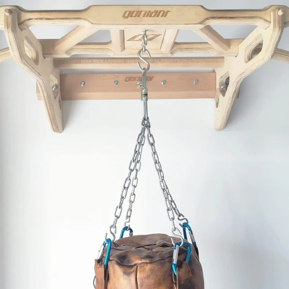 Gorletic Soporte Saco de Boxeo para Barra de dominadas Titan