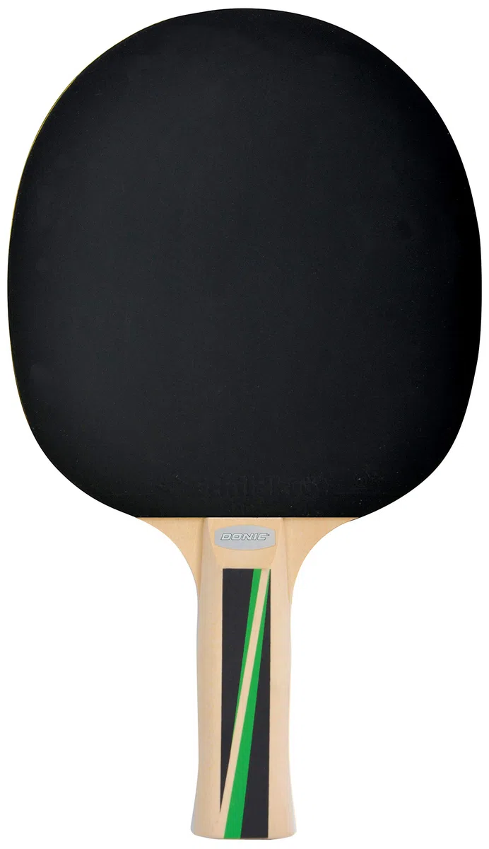 Donic-Schildkröt Top Team 400 | Raqueta de Tenis de Mesa | Mango Anatómico | Esponja 1,5 mm Jade | Almohadilla ITTF | Talla Única