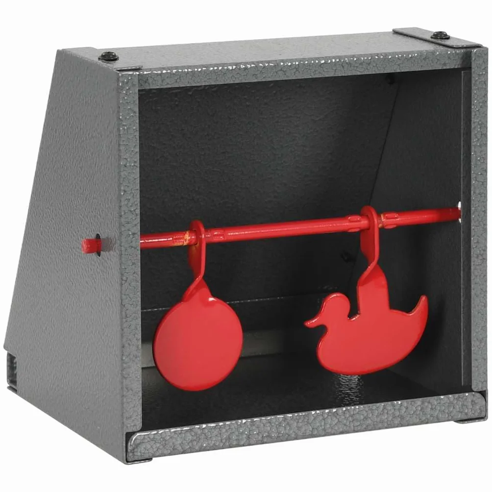 vidaXL Objetivo de Tiro de Dos Figuras Redondo y Diseño Pato Diana Tiro Caza Accesorios Tiro Precisión Entrenamiento Competiciones Sin Montaje